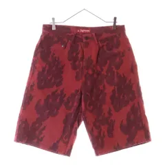 2025年最新】flames jacquard baggy denim shortの人気アイテム