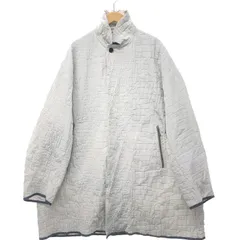 【中古】kolor 20ss クロコダイルクロス ステンカラーコート 1 ホワイト カラー[10]のサムネイル