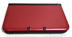 【DH1463】ジャンク ニンテンドー3DS LL  本体 レッド ブラック SPR-001