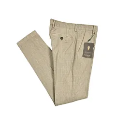 未使用✨BERWICH ストレッチ スラックス チノパン 48 L相当 ブラウン ベルウィッチ メンズ パンツ BERWICH ブランド ボトムス ロング