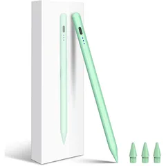 【HATOKU・10分高速充電】アップルペンシル ipad用 ペンシル あいぱっと タッチペン アイパッド ペン 極細 スタイラスペンipad 用ペン 軽量 耐摩 2018年以降ipad green
