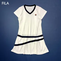 cD77 現行　FILA 未使用　大きいLサイズ　テニスウェア ワンピース　スカート