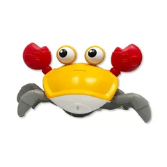 カニカニカーニバル 動く カニ おもちゃ かにかにカーニバル かに 光る 電動 自動 ロボット 充電式 音が鳴る センサー 障害物回避 ペット 追いかける 運動 猫 犬 子供 (オレンジ) 0