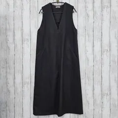 【 classicalelf 】クラシカルエルフ 上品リラクシーstyle ポケット付Vネックワンピース