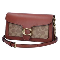 極美品✨ COACH コーチ タビー ショルダーバッグ 花柄 編み込み