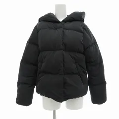 B&Y ユナイテッドアローズ BEAUTY&YOUTH ビューティー&ユース 美品 ダウンジャケット アウター フード S 黒 ブラック /JS ■GY09のサムネイル