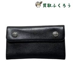 クロムハーツ　wave ロングウォレット　正規品 2025年最新】CHROME HEARTS(クロムハーツ)WAVE ウェーブロング