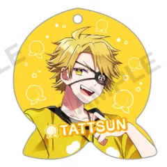 【中古】ストラップ たっつん 「カラフルピーチ ジュエルアクリルストラップ」