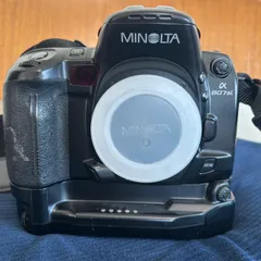 【稼働品】ミノルタα807si本体、50mm、28-200mm、縦型グリップ等々 稼働品】ミノルタα807si本体、50mm、28-200mm、縦型グリップ等々