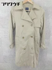 ◇ ◎ GAP ギャップ ベルト付 長袖 トレンチ コート サイズXXS ベージュ レディース 【中古】 【1002802366499】