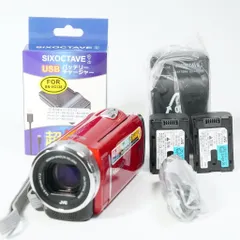 Victor JVC GZ-E225-R ビデオカメラ ほぼ未使用 Amazon | JVCKENWOOD JVC ビデオカメラ EVERIO GZ-E225 内蔵