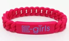 【中古】アクセサリー(非金属)(女性) [単品] E-girls(ピンク) 会場限定ゴムブレス 「E-girls LIVE TOUR 2014 “COLORFUL LAND”」