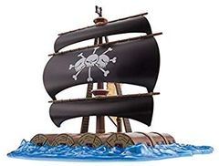 [중고] 원피스 위대한 배 (그랜드쉽) 컬렉션 마샬 D 티치의 해적선 (From TV animation ONE PIECE) w17b8b5