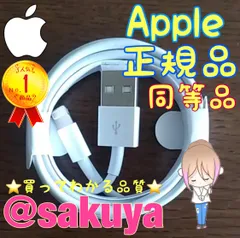 iPhone 充電ケーブル 充電器 Apple 正規品 純正品 同等 丸型 一本