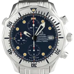 【OH済】オメガ OMEGA シーマスター プロフェッショナル 300 2598.80 腕時計 SS 自動巻き ブルー メンズ 【中古】のサムネイル