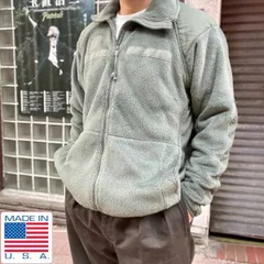 美品 実物 米軍 ECWCS GEN3 LEVEL3 ポーラテック フリース ジャケット S-L アメリカ製 USA製 フォリッジグリーン 緑系 D150-18-0105ZV