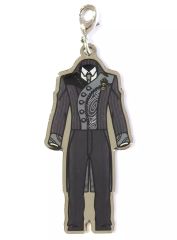 【中古】キーホルダー ジェイド・リーチ 「ディズニー ツイステッドワンダーランド プレミアムハロウィーン POP UP SHOP 衣装メタルチャームコレクション(ナイトメアースーツver.)」