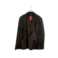 Eddie Bauer◆テーラードジャケット  エディーバウアー  無地 ブラウン系  スウェード メンズ サイズ XL 8