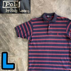 T6055 POLO by Ralph Lauren ボーダー　ポロシャツ　古着
