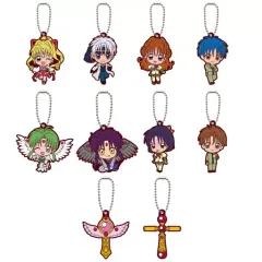 【中古】キーホルダー 全10種セット 「神風怪盗ジャンヌ カプセルラバーマスコット」