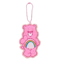 【メール便】ケアベア キーホルダー 刺繍ワッペンチャーム チアベア CareBears ジェイズプランニング バッグチャーム キャラクター グッズ 
