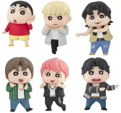 【中古】トレーディングフィギュア 全6種セット 「ならぶんです。 TOMORROW X TOGETHER クレヨンしんちゃん」