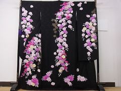 平和屋1□極上 大正の浮世絵師 竹久夢二 夢二ロマン 振袖 刺繍 薔薇