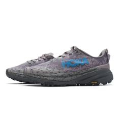 HOKA ONE ONE ホカ オネオネ M SPEEDGOAT 6 ギャラクティック グレー / ホカ ブルー  スピードゴート6 厚底 トレイルランニングシューズ ビブラムソール メ#わふうひゃっぽうばこ