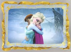 [중고] 쿠션 본체 아나운서와 눈의 여왕 쿠션 Collection [이치 반 쿠지 Disney Dreaming Celebration] 마지막 원상