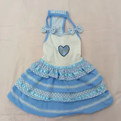 犬服  三点セット（春夏用）ワンピース（4号サイズ）