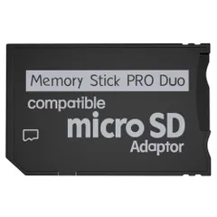 【在庫セール】Memory Memory Stick Stick PRO to Duo MicroSD MagicGate PSP Card for PSP Adapter Camera Iesooy Handycam