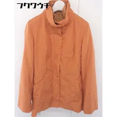 ◇ ◎ INDIVI インディヴィ 中綿 ジップアップ 長袖 ジャケット サイズ 38 オレンジ レディース  【中古】 【1112030009829】
