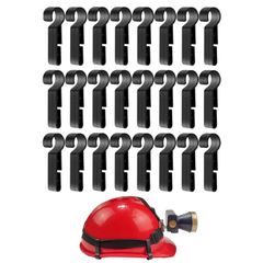 『人気商品』RICISUNG ヘルメットホルダー【24個】ヘッドライトヘルメットクリップ ライトホルダー ヘッドライトバンド ヘッドライト 固定 ヘルメットヘッドランプホルダー 持ち運びが簡単 登山 汎用