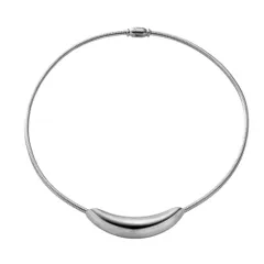 【シルバー × ワンサイズ】[Cream dot. クリームドット公式] ネックレス レディース チョーカー サージカルステンレス 金属アレルギー マグネットクラスプ 1秒着脱 ワンタッチ 簡単装着 ステンレス製 つけっぱなし ミックスカラー