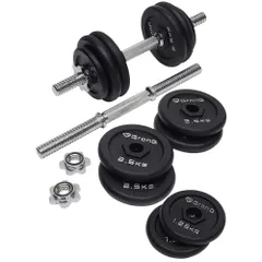 ダンベル 30kg セット 片手15kg×2個 プレート シャフト 重量変更可能 GronG（グロング）のサムネイル