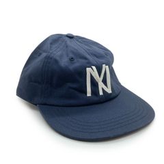COMESANDGOES×COOPERSTOWN BALL CAP ネイビー - メルカリ