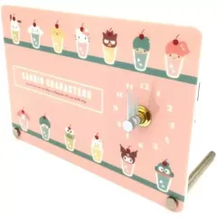 【中古】置き時計・壁掛け時計 集合(カフェタイムシリーズ) アクリル置き時計 「サンリオキャラクターズ」