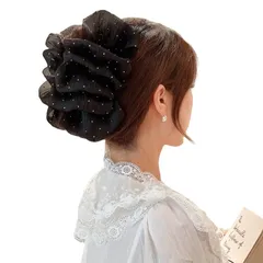 【人気商品】シンプル ヘアアクセサリー オフィス 多重リボン ヘアクリップ 華やか ヘアクリップ バンスクリップ ヘアクリップ まとめ髪 ヘアアクセサリー 大型 髪留め リボンバンスクリップ