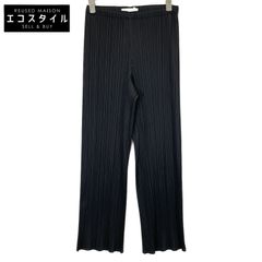 PLEATS PLEASE プリーツプリーズ PP55-JF107 ﾌﾞﾗｯｸ ﾎﾟﾘｴｽﾃﾙ ﾌﾟﾘｰﾂﾃｰﾊﾟｰﾄﾞﾊﾟﾝﾂ 1