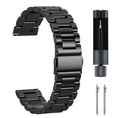 【特価】Qosea 時計バンド ベルト18ミリ 20ミリ 22ミリ ステンレス鋼 時計 ベルト 18mm 20mm 22mm スマートウォッチバンド ベルト 腕時計バンド 18mm 20mm 22mm 交換ベルト 金属ベルト メタルベルト 調整工具付き ギフト