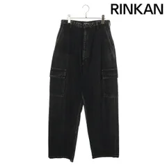 BALENCIAGA ネイビー カーゴパンツ 46 BALENCIAGA(バレンシアガ