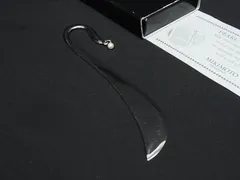 MIKIMOTO ミキモト 本真珠 アコヤ真珠 パール 約3mm ブックマーク ブックマーカー 栞 しおり シルバー系 DE6860のサムネイル