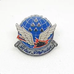 自衛隊グッズ ピンバッジ ブルーマーク銀 ブルーインパルス 航空自衛隊 陸上自衛隊 海上自衛隊 JASDF JGSDF JMSDF