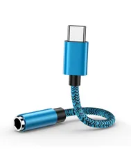 USB Type-C to 3.5 mm メスイヤホンジャックアダプター USB-C to Auxオーディオドングルケーブル