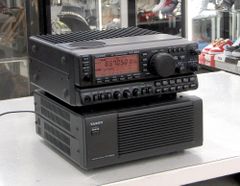 YAESU ヤエス FT-900S HF トランシーバー パワーサプライ(FP-900S)付属 無線機器 通電確認済み
