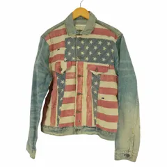 デニムアンドサプライ ラルフローレン DENIM & SUPPLY RALPH LAUREN 星条旗 デニムジャケット メンズ JPN：M のサムネイル