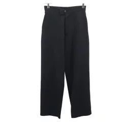 ワイズ ウール100％ ロングパンツ 1 ブラック系 Y's Yohji Yamamoto レディース 【中古】  【231109】