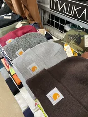 carhartt カーハート●帽子　ニット帽　シンプル　F ニットキャップ