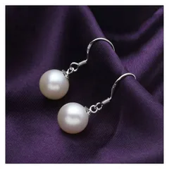 パール フック ピアス 真珠 レディース シルバー925 プラチナ仕上 プレゼント 女性 アクセサリー パール 真珠 冠婚葬祭