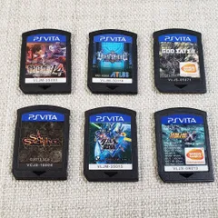 PSVita ゲームソフト 6点セット 戦国無双4 ゴッドイーター